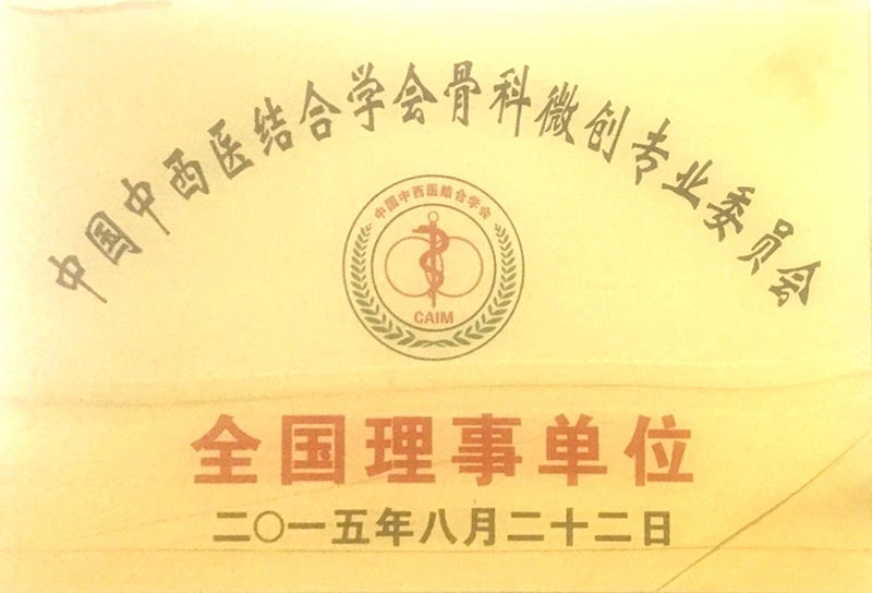 中国中西医结合骨科微创专业委员会全国...